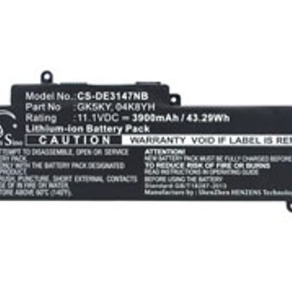 Ilc Replacement for Dell Gk5ky Battery GK5KY  BATTERY DELL